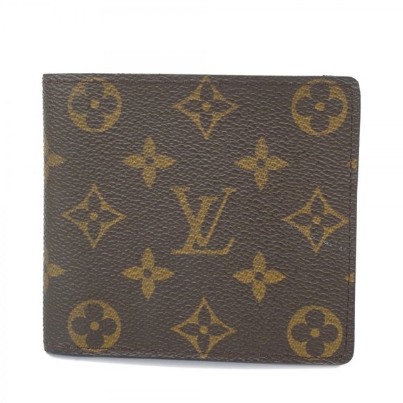LOUIS VUITTON Other - Louis Vuitton Wallet Monogram Porte-Bie Carte Credit M60879 Brown Men's